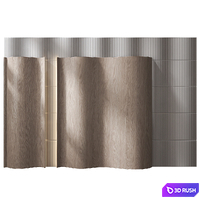 Wall Panel Decor 151 3D Model Vray, Corona