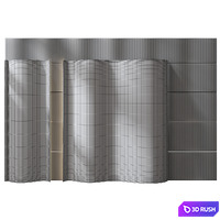 Wall Panel Decor 151 3D Model Vray, Corona
