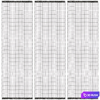 CB2 RUNNER RUG SET 3 3D Model Corona