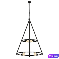 Artemide El Poris Pendant Lamps 3D Model Vray, Corona