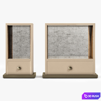 Julian Chichester Berlin Bedside 3D Model Vray