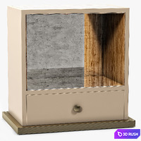 Julian Chichester Berlin Bedside 3D Model Vray