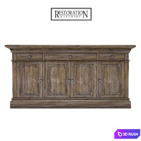 ST. James Panel 3D Model Vray