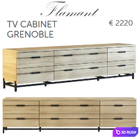 Flamant / TV CABINET GRENOBLE 3D Model