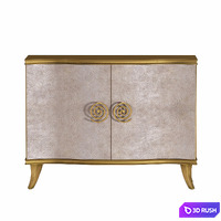 Hooker Furniture Living Room Melange Golden Swirl Chest 3D Model Vray