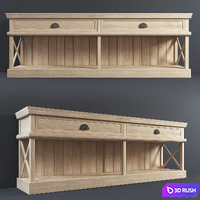 Cambridge TV stand Dantone 192 3D Model