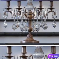 EICHHOLTZ 108846 GIRANDOLE 3D Model Vray