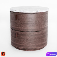 Poliform Side Table 3D Model Corona