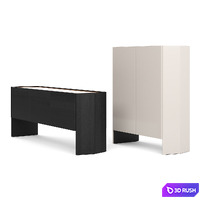 Poliform, GIÒ 3D Model Vray, Corona