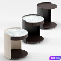 Harmon Side Table 3D Model Corona