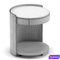 Harmon Side Table 3D Model Corona