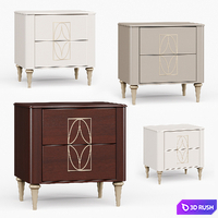 Bedside table Mugali Maria 3D Model Vray, Corona