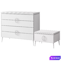 Chest and drawer KIA by Capital Collections 3D Model Vray