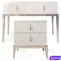 Chest / console and nightstand Sidney. Dresser, nightstand by Cavio Casa 3D Model Vray, Corona