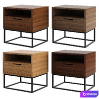 Jameson bedside table 3D Model Corona