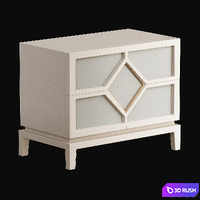 Diamond Bedside Table Frato Interiors