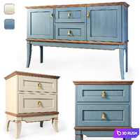 Dresser and nightstand Telma, Gomeldrev. Dresser, nightstand
