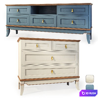 Dresser and TV stand Thelma, Gomeldrev. Dresser, Tvstand