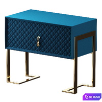 Nightstand Upholstered Bedside Table