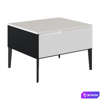 Bedside table left K193-L 3D Model Corona