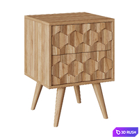 Khaleesi bedside table 40 x 55 3D Model Corona