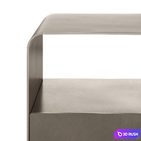 Flou Foglio 2021 Bedside Table 3D Model Vray, Corona