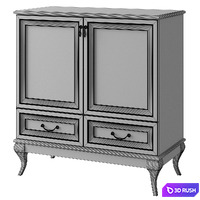 Chest of drawers 411 MK-64 3D Model Vray