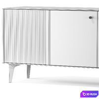 Elita Sideboard 3D Model Vray, Corona