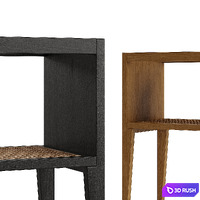 Wooden Bedside Table | Zara Home 3D Model Corona