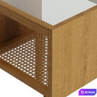 Wooden Bedside Table | Zara Home 3D Model Corona