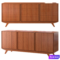 Chest of drawers Zero 3D Model Vray