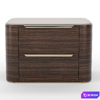 Bamboo bedside tables 3D Model Corona
