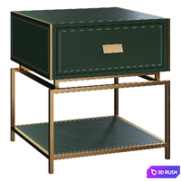 Bedside table with drawer Arabel 3D Model Corona