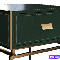Bedside table with drawer Arabel 3D Model Corona