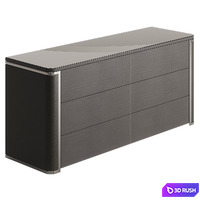Fendi Mercury Charcoal Fiddleback Sycamore 3D Model Vray, Corona
