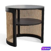 Mabelle nightstand 3D Model Vray, Corona