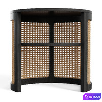 Mabelle nightstand 3D Model Vray, Corona
