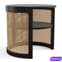 Mabelle nightstand 3D Model Vray, Corona
