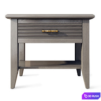 Chest of drawers and bedside tables Country. Angstrem. Sideboard, nightstand. 3D Model Vray, Corona
