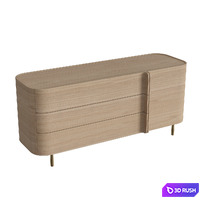 Paris paname dresser 3D Model Corona