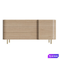 Paris paname dresser 3D Model Corona