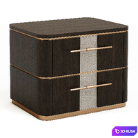 Frato - Agra bed side table / nightstand 3D Model Vray