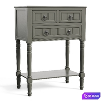 Foshee Console Table 3D Model Vray, Corona