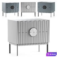 ALTO bedside table 3D Model Corona