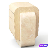 Faros by Charles Kalpakian bedside table 3D Model Vray, Corona