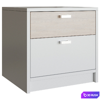 Bedside table SCANDICA Vendela 3D Model Corona