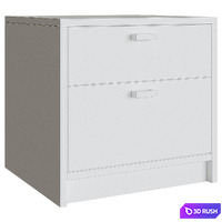 Bedside table SCANDICA Vendela 3D Model Corona