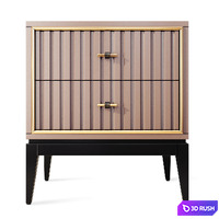 Chest of drawers and bedside table Prato. Sideboard, nightstand by ArtMax 3D Model Vray, Corona