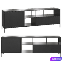 TV stand Shantay 3D Model Vray, Corona