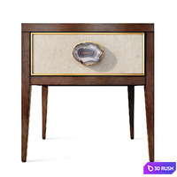 Palma chest of drawers Isola bedside table. Dresser, nightstand by John Richard 3D Model Vray, Corona